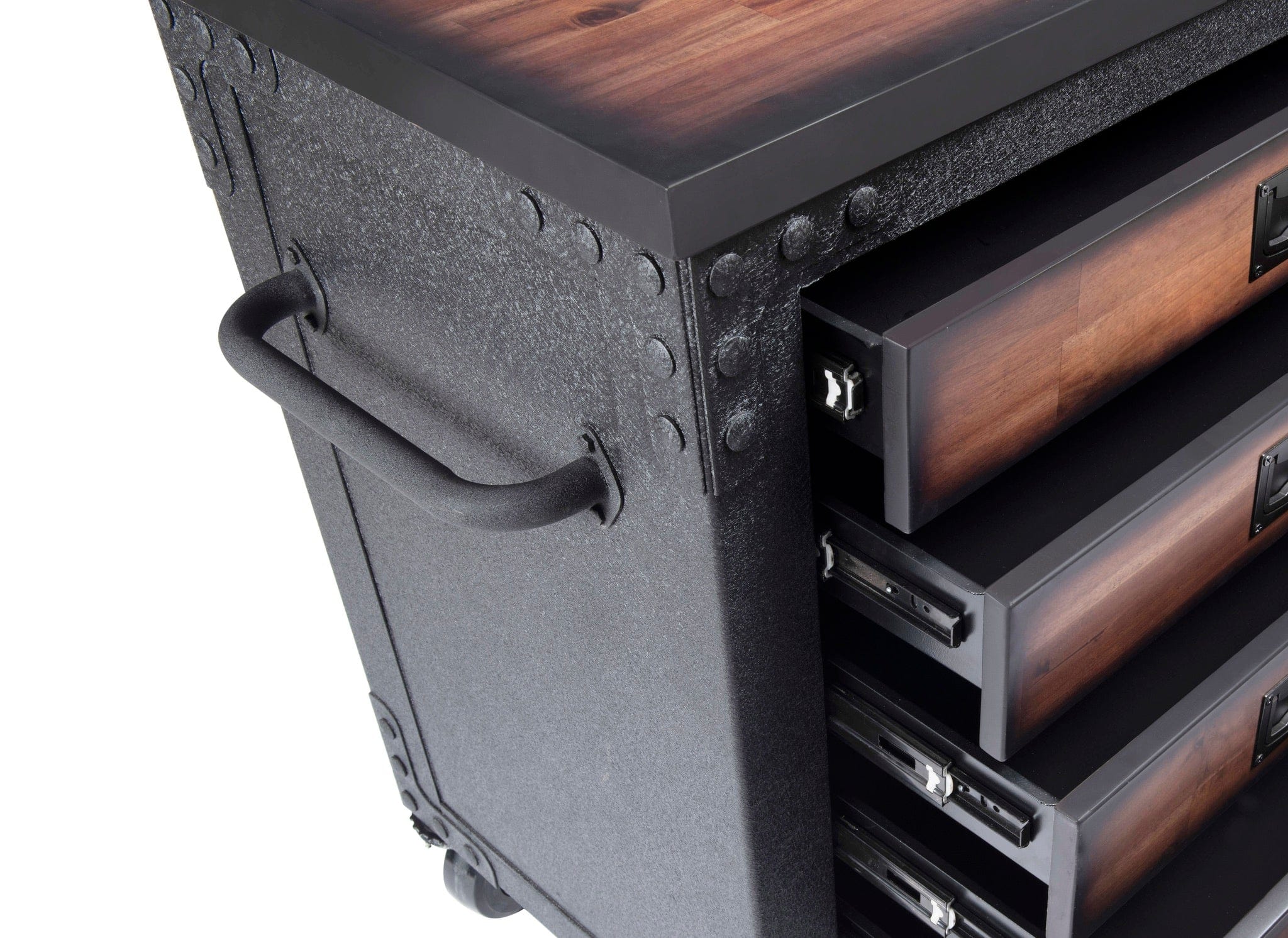Duramax 48" W x 20" D Rolling Tool Chest Side Details 68005