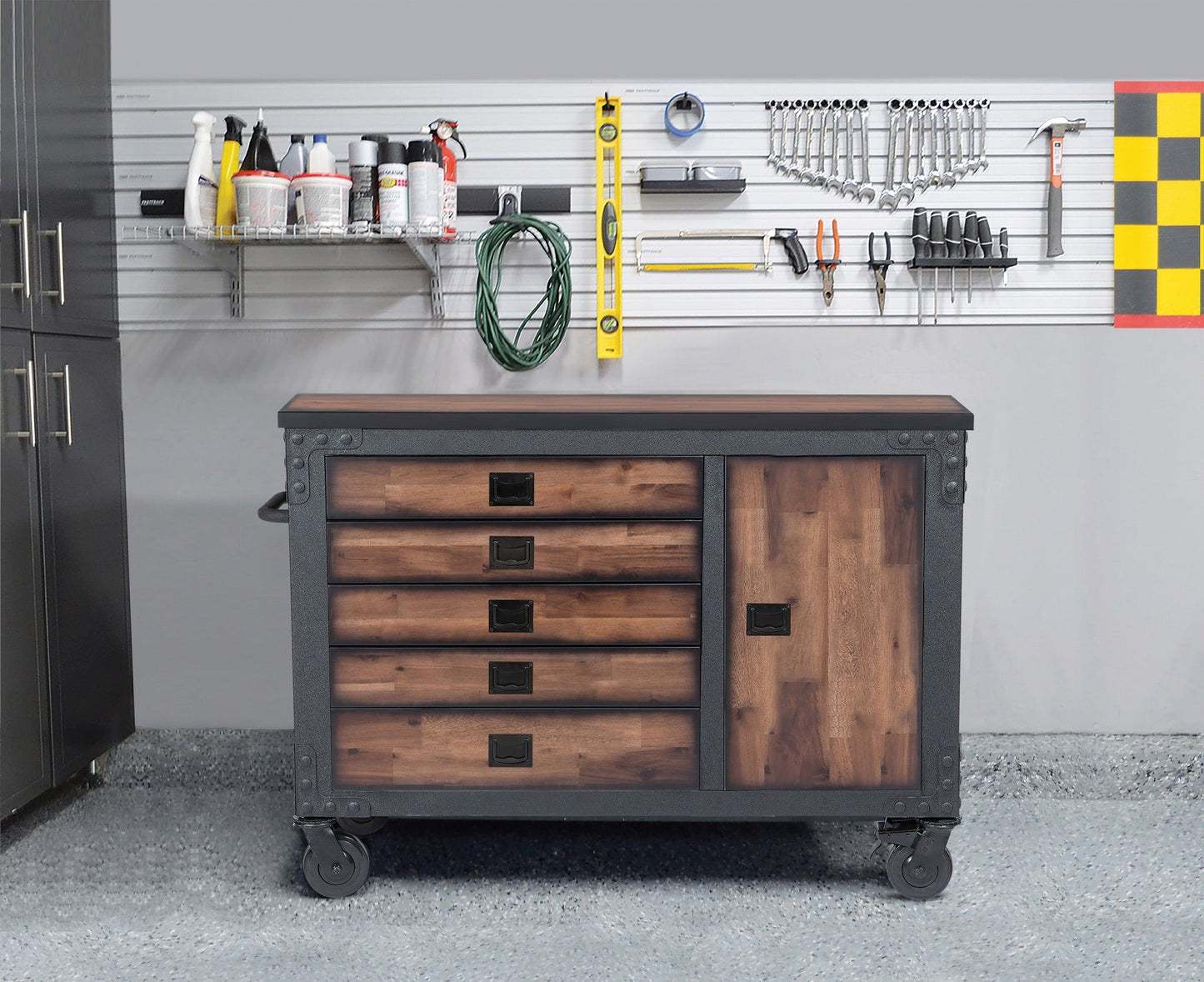Duramax 48" W x 20" D Mobile Tool Cabinet 68005