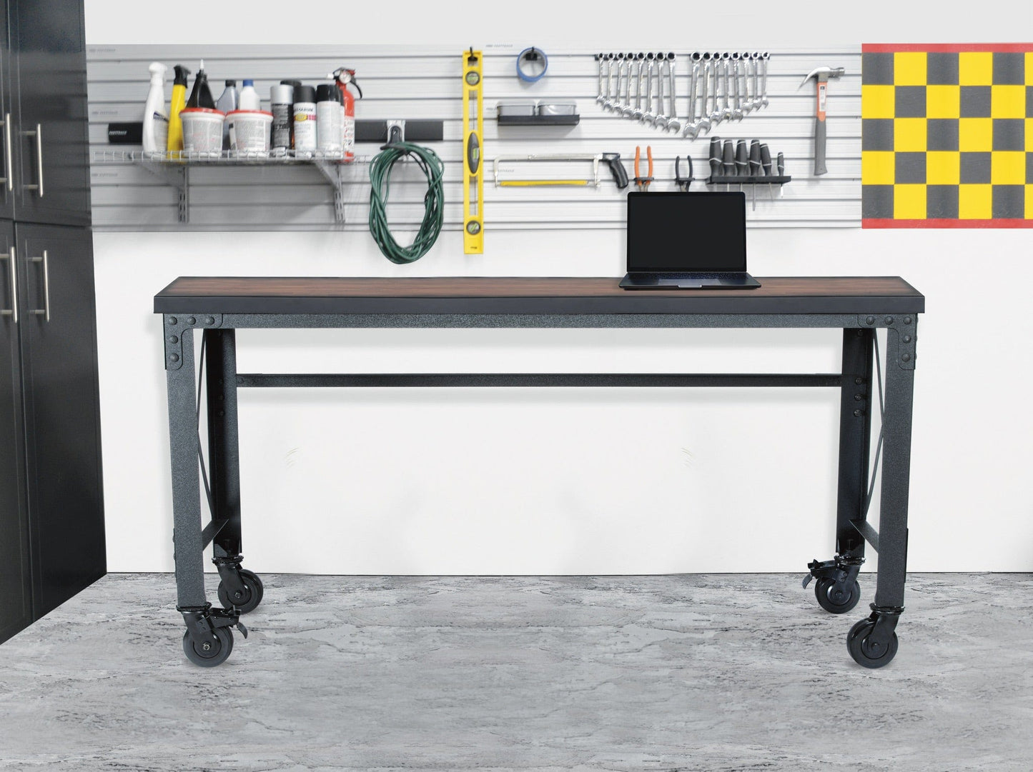 Duramax L72"xD24"xH37" Rolling Worktable No Drawers 68020