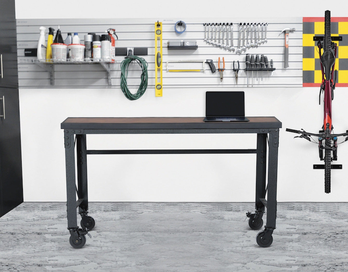 Duramax L62" x D24" x H37" Rolling Worktable No Drawers 68021