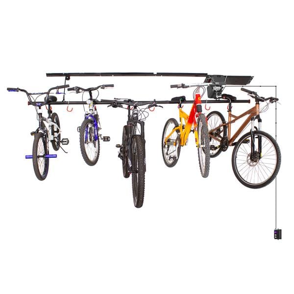 Garage Gator Motorized Bike Lift GG8220 overhead Garage Organization Lift 220LBs.