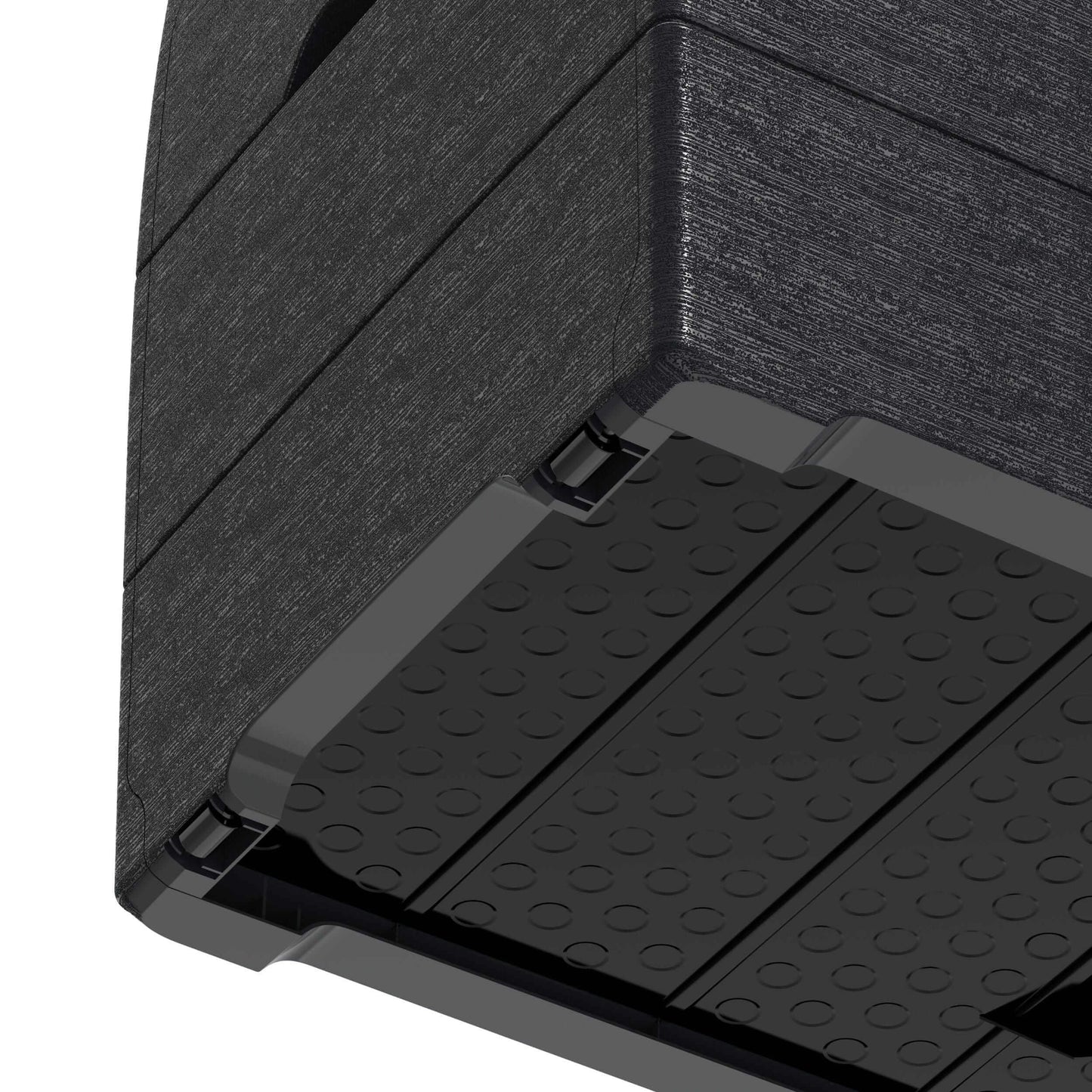 Duramax 71 Gallon Deck Box Gray Interior Details 86600