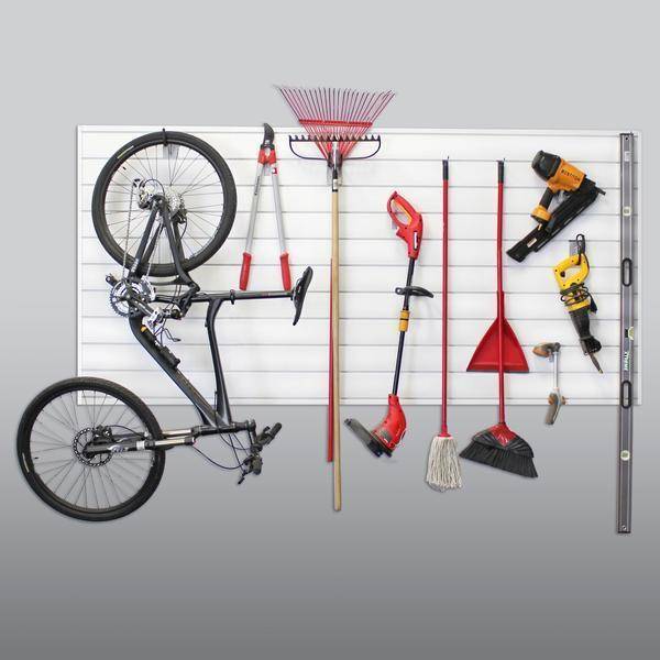 PROSLAT 8 ft. x 4 ft. PVC PVC Wall Storage System 88102