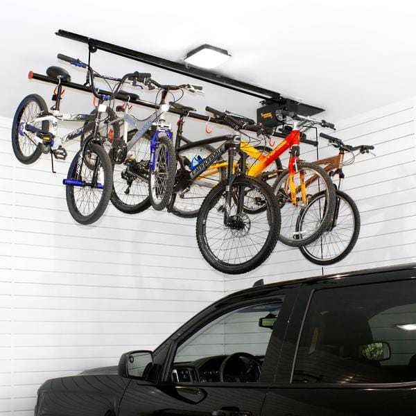 Garage Gator Motorized Bike Lift GG8220 overhead Adjustable Overhead Lift 220LBs.