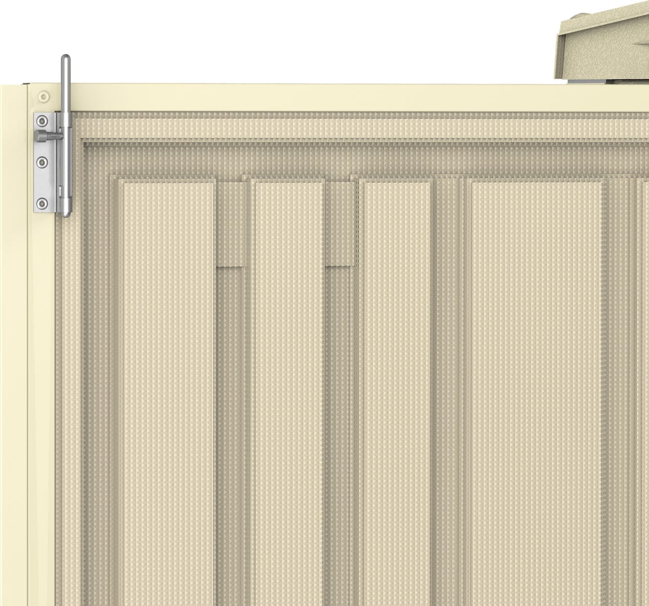 Duramax 8' x 8' DuraMate Shed with Foundation Kit Roof Details 00384