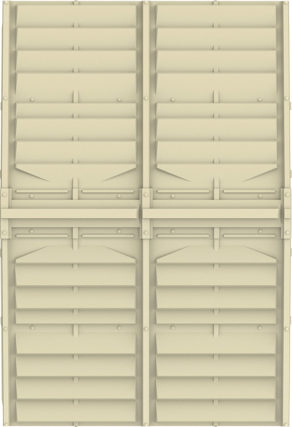 Duramax 8' x 8' DuraMate Shed with Foundation Kit Roof 00384