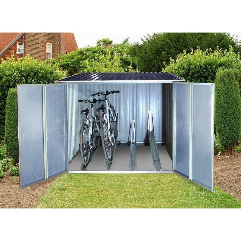 Duramax 6 x 6 Cycling Storage Shed 73051 - Garage Tools Storage