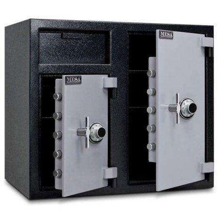 MESA Safes Depository Fireproof Gun Vault 6.7 cu.ft. Dual Door,Combination Lock