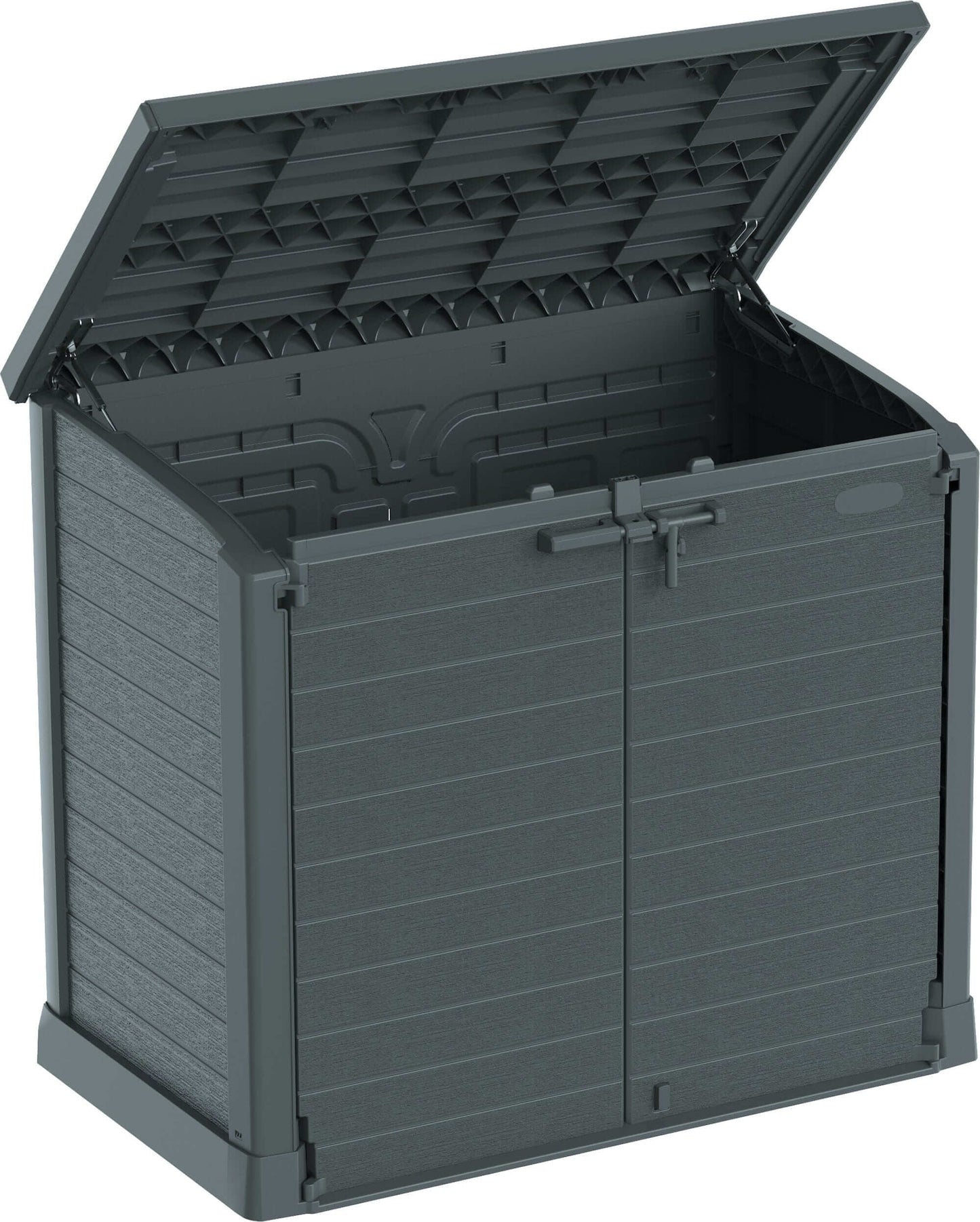 Duramax Storeaway Flat Lid 1200L Gray Large Outdoor Storage Unit 86630