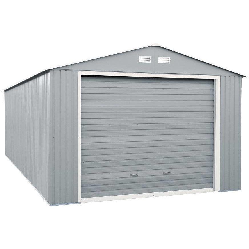 Duramax 12'x20' Imperial Steel Garage with Tool Storage 50952 - Garage Tools Storage