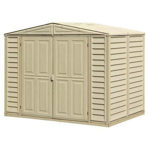 Duramax 8' x 5.5' DuraMate Shed with Foundation Kit Front 00184