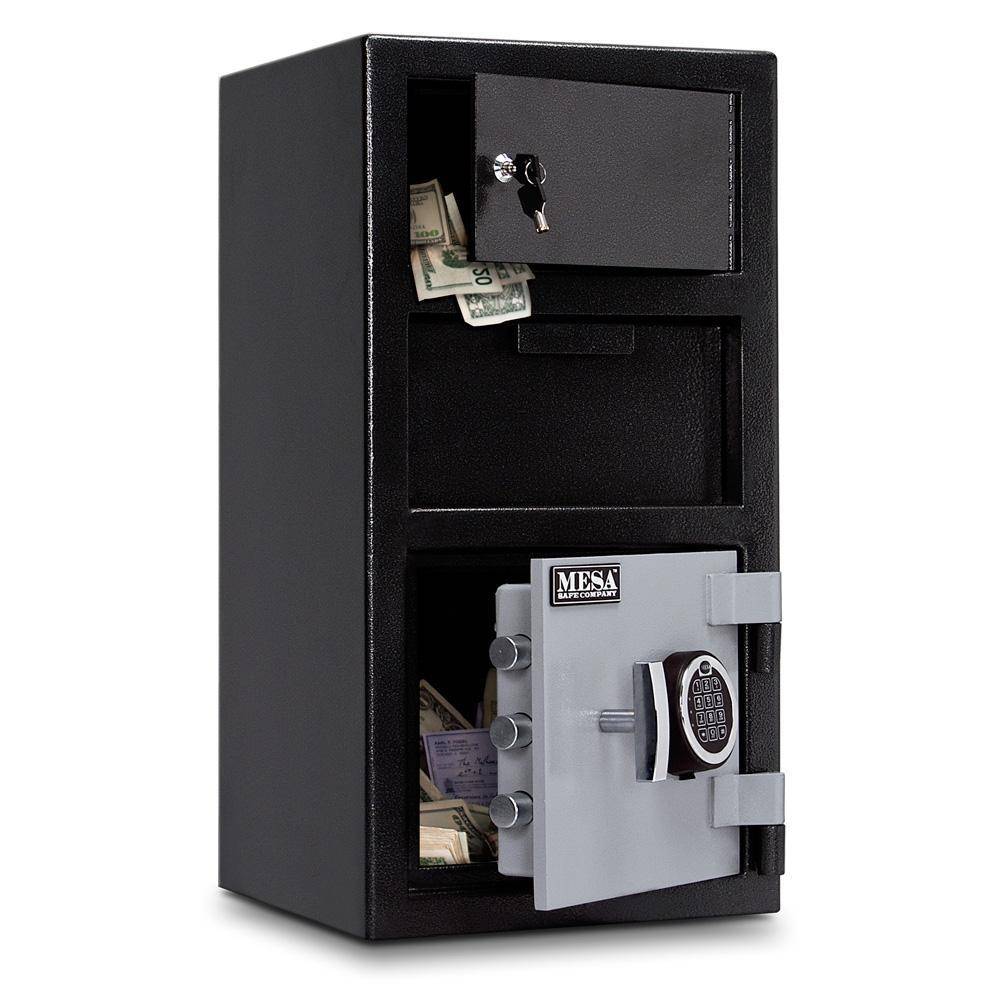 MESA Safes Depository Pistol Safe -Electronic Lock, Exterior Locker MFL2014E-OLK