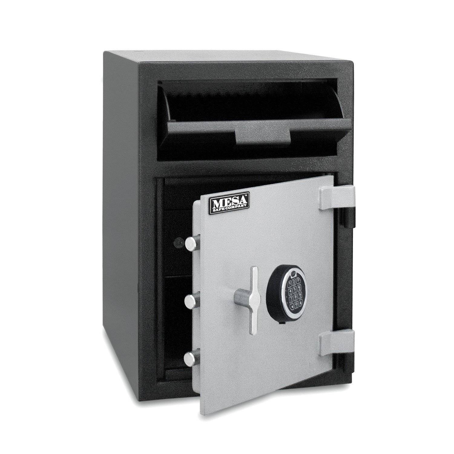 MESA Safes Depository Wall-Mounted Gun Safe 2.1 cu. ft. Electronic Lock MFL25E-ILK