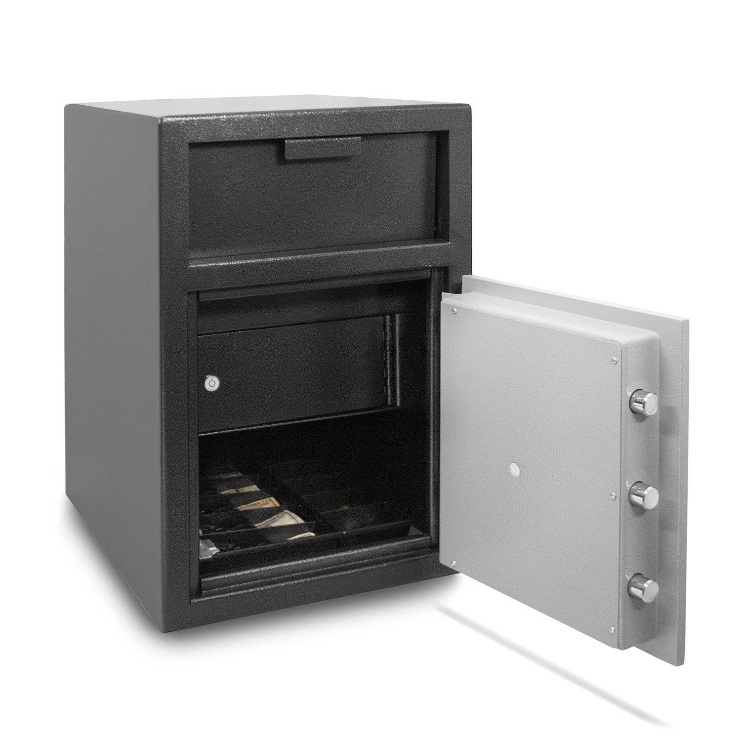 MESA Safes Depository Portable Gun Safe 2.1 cu. ft. Electronic Lock MFL25E-ILK