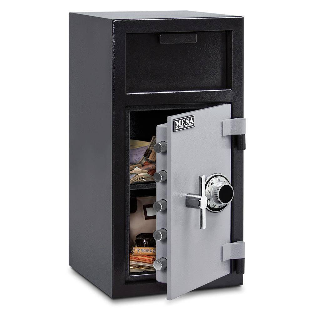 MESA Safes Depository Biometric Gun Safe with Combination Lock MFL2714C