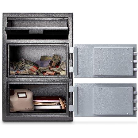 MESA Safes Depository Safe 3.6 cu. ft. Steel-Constructed Gun Vault,Combination Lock