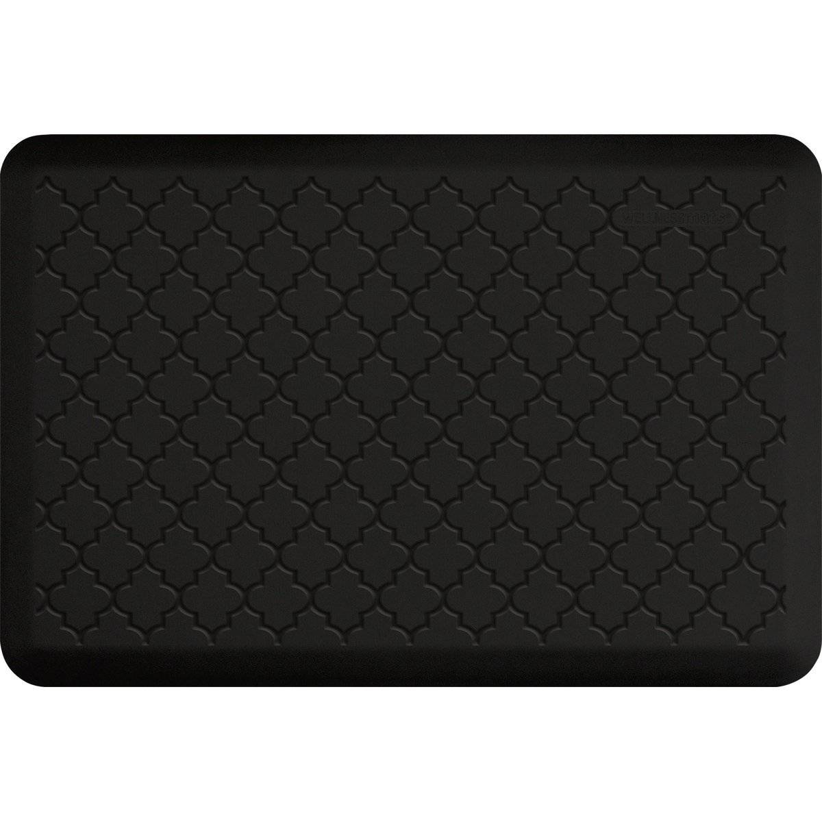 WellnessMats Original Anti-Fatigue Floor Mat 6' x 2' Black