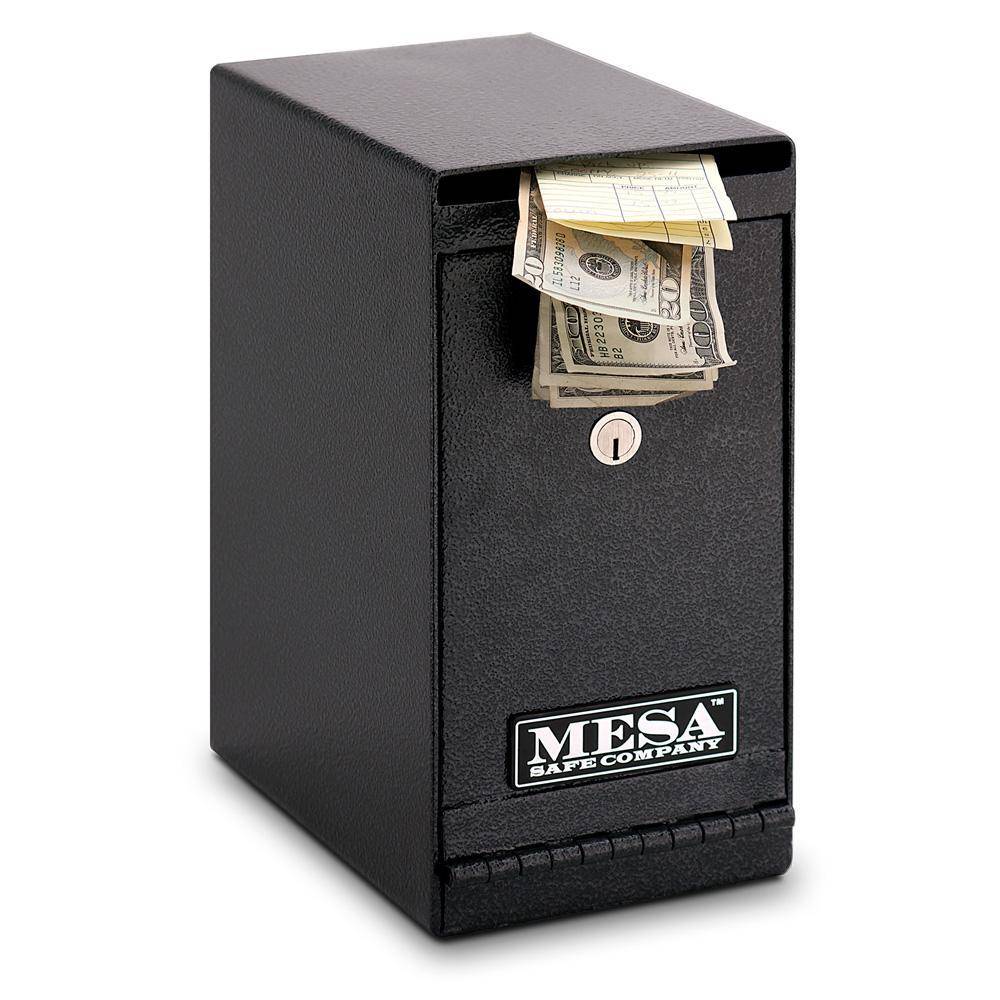 MESA Safes Under Counter Depository Heavy-Duty Gun Safe 0.2 cu.ft. MUC1K
