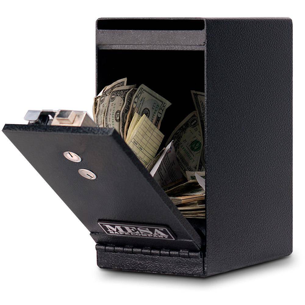 MESA Safes Under Counter Depository Fireproof Gun Safe 0.2 cu.ft. MUC1K