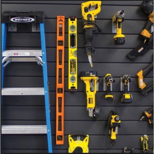 Proslat Garage Storage Workshop Wall Organizer 4 ft. x 4 ft. Charcoal 88104