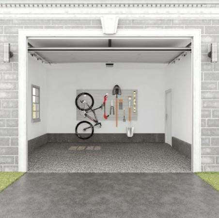 Proslat Garage Storage Wall-Mounted Storage Panels - Light Gray 33011K