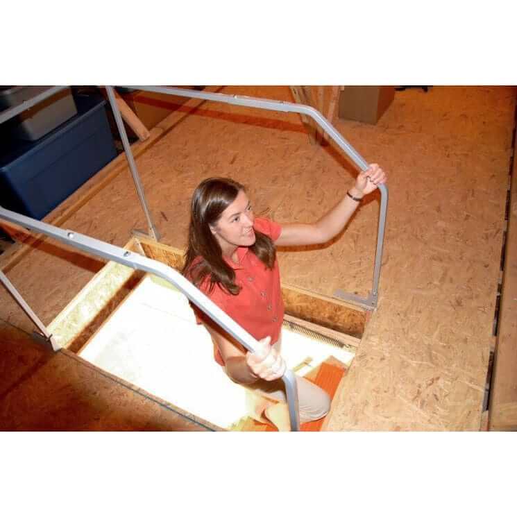 Versa Rail Model 60 Attic Ladder Safety Rail, Attic Lift System VRM60