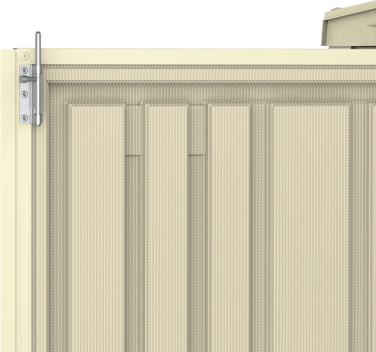 Duramax 8' x 5.5' DuraMate Shed with Foundation Kit Roof Details 00184
