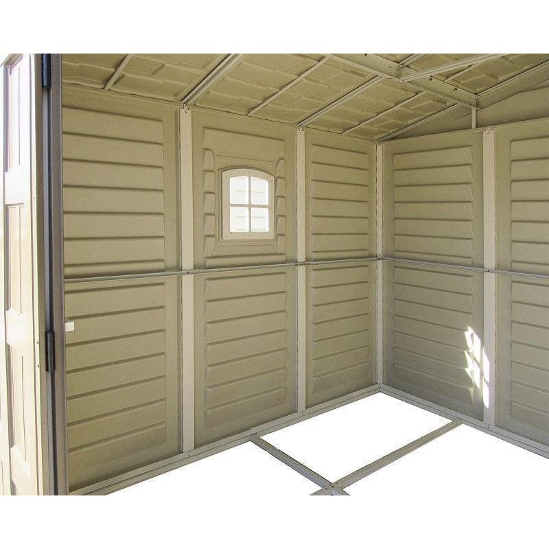 Duramax 8 x 8 DuraPlus w/ Foundation Wall Details 30114 - Garage Tools Storage