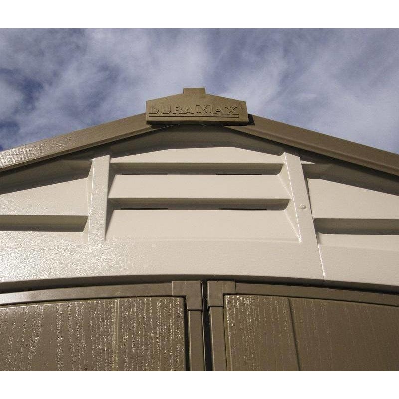 Duramax 8 x 8 DuraPlus w/ Foundation Ceiling Details 30114 - Garage Tools Storage