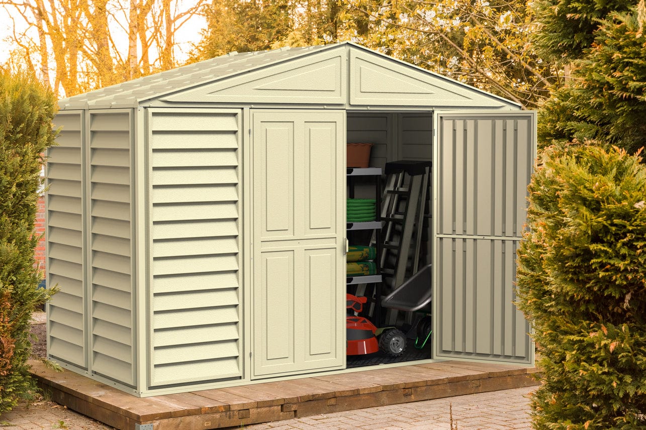 Duramax 10.5' x 5.0' Reinforced Shed with Floor Kit 00283