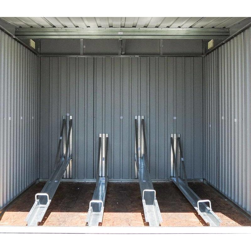 Duramax 6 x 6 Outdoor Bike Shed 73051 - Garage Tools Storage