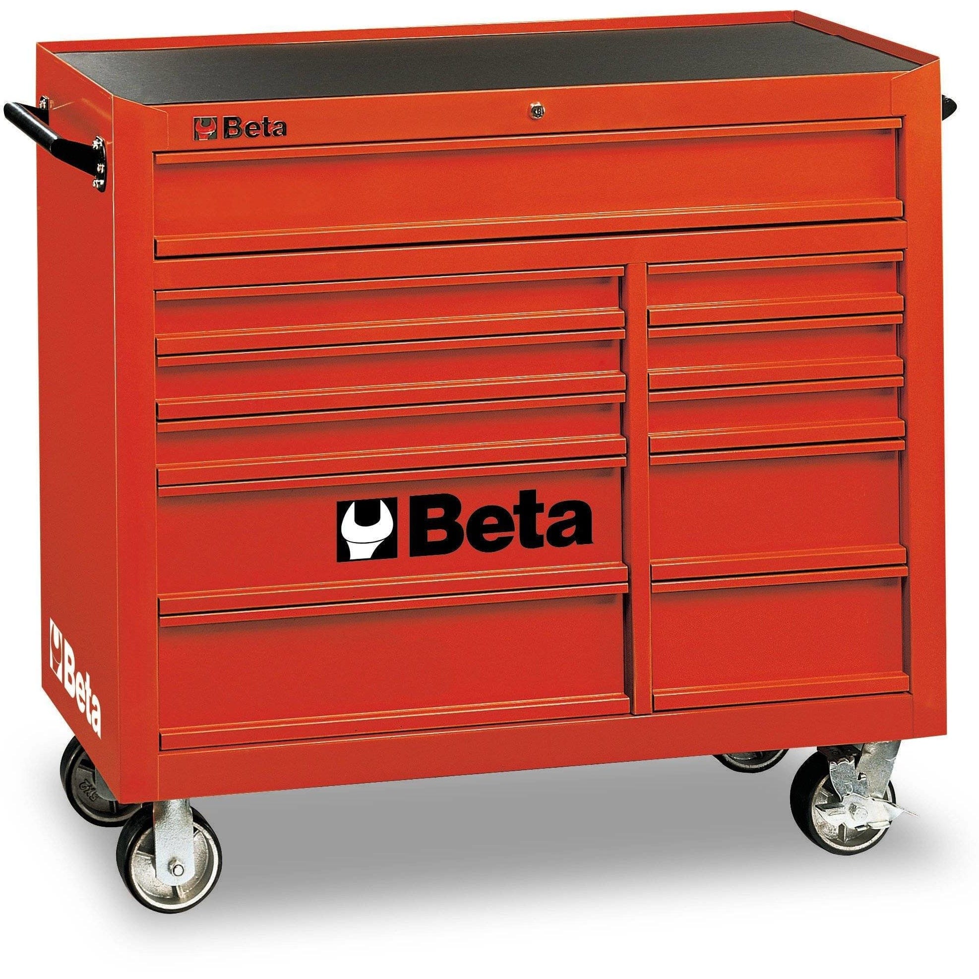 BETA Tools C38R-MOBILE ROLLER CAB 11 DRAWERS Tool Chest - Red