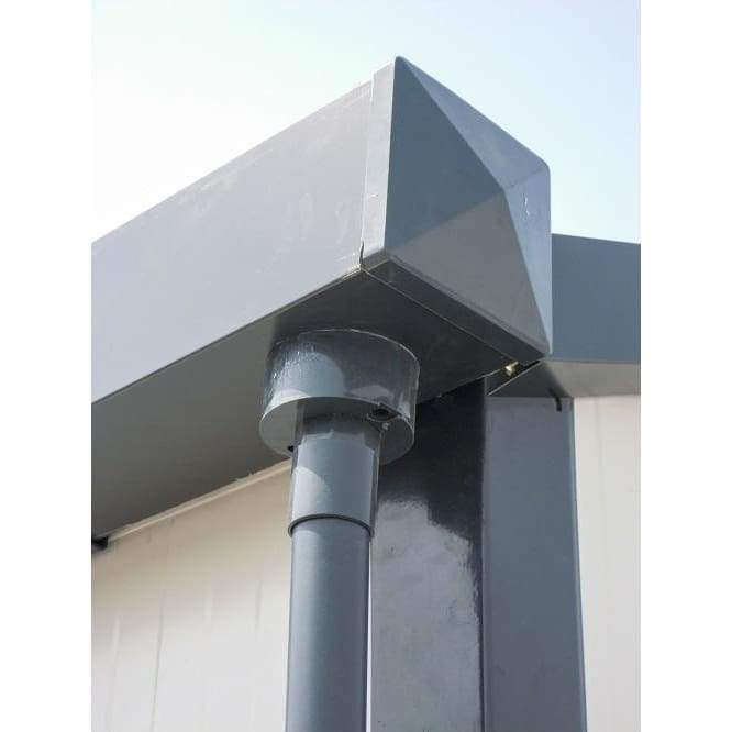 Duramax 22' x 10' Gable Roof Building Roof Gutter 30972