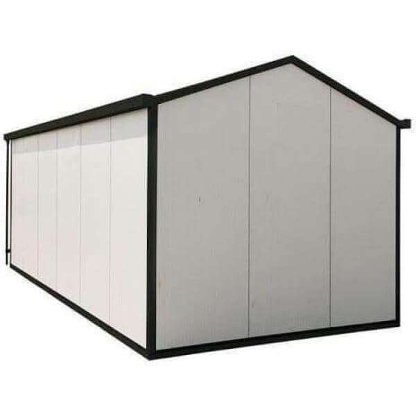Duramax 22' x 10' Gable Roof Building Back Side View 30972