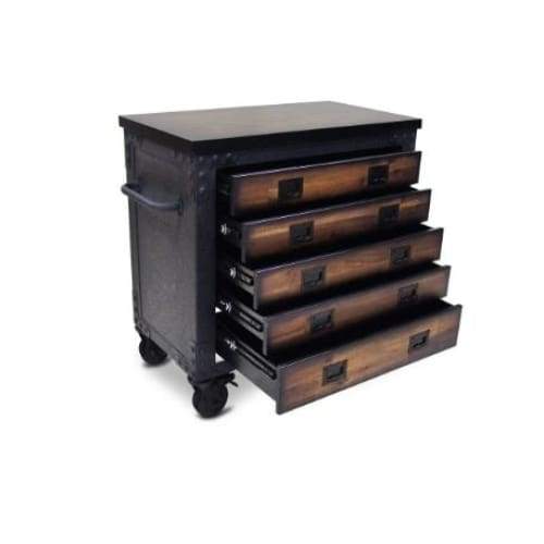 Duramax 36" 5 Mobile Tool Chest with Drawers open 68006