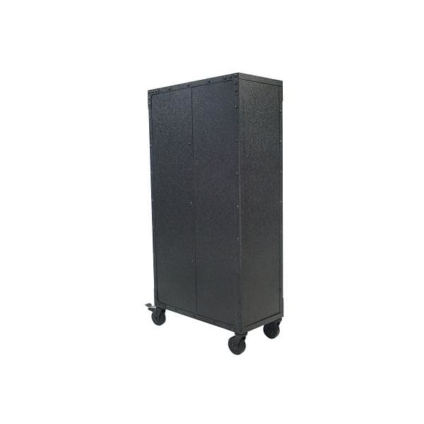 Duramax 4-Piece Garage Storage Combo Set Free Standing Cabinet Side View