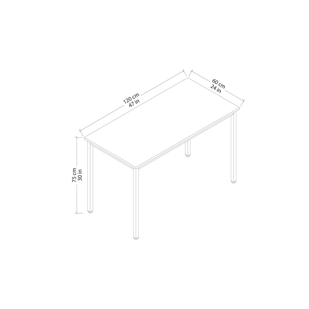 Duramax Atlas Desk White Measurement 68055