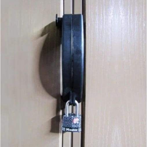 Duramax Heavy Duty Security Door Handle with Padlock 08905