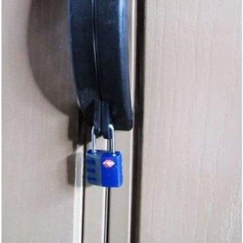 Duramax TSA Lightweight Padlock w/key (colors vary) Full View 08907