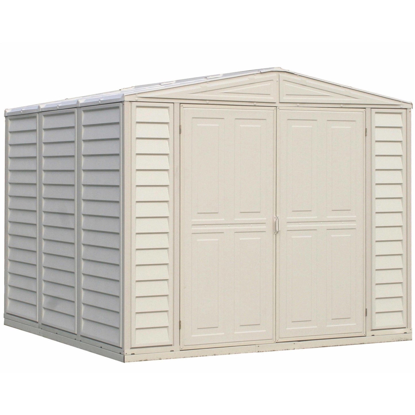 Duramax 8' x 8' DuraMate Shed with Foundation Kit Front 00384