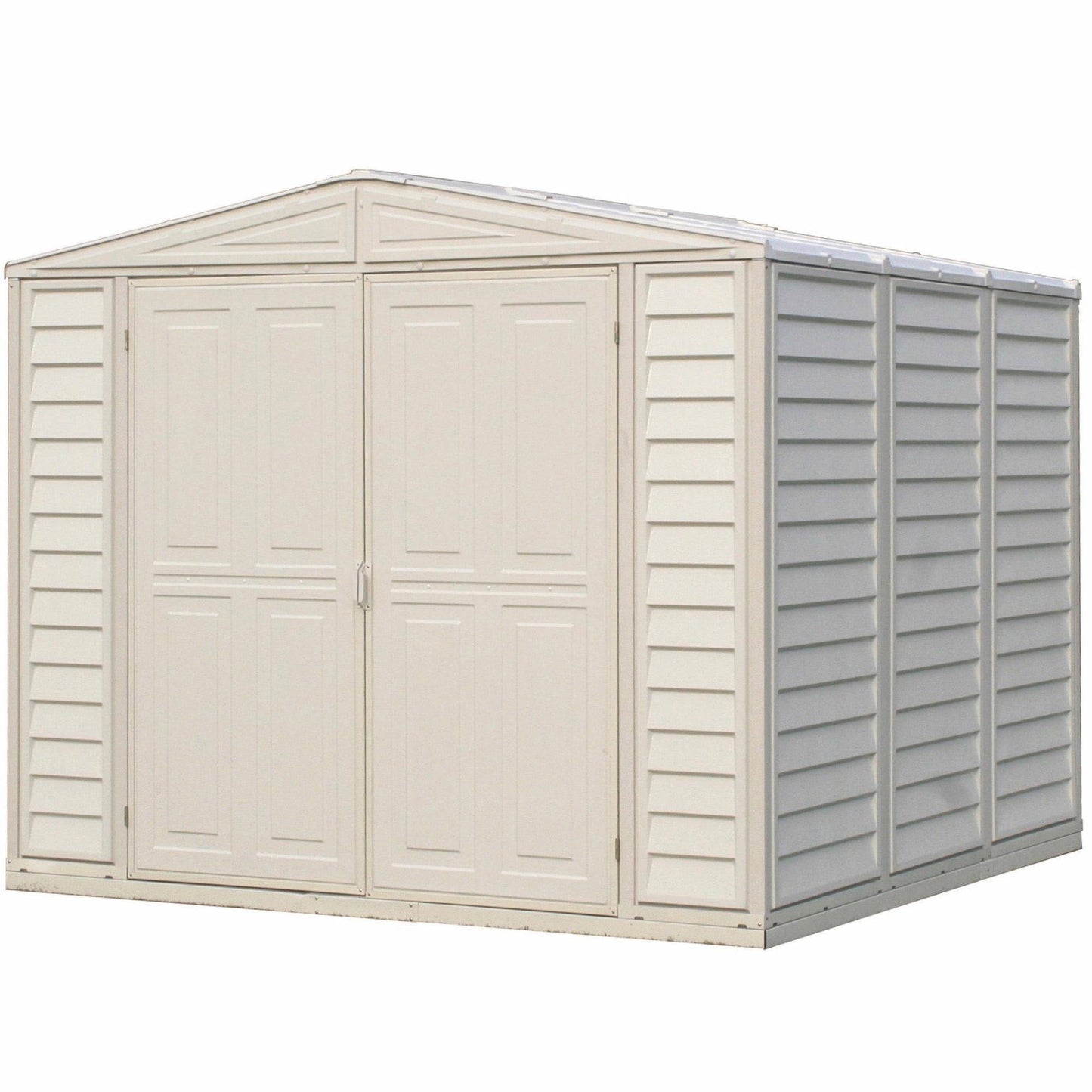 Duramax 8' x 8' DuraMate Shed with Foundation Kit 00384 - Garage Tools Storage