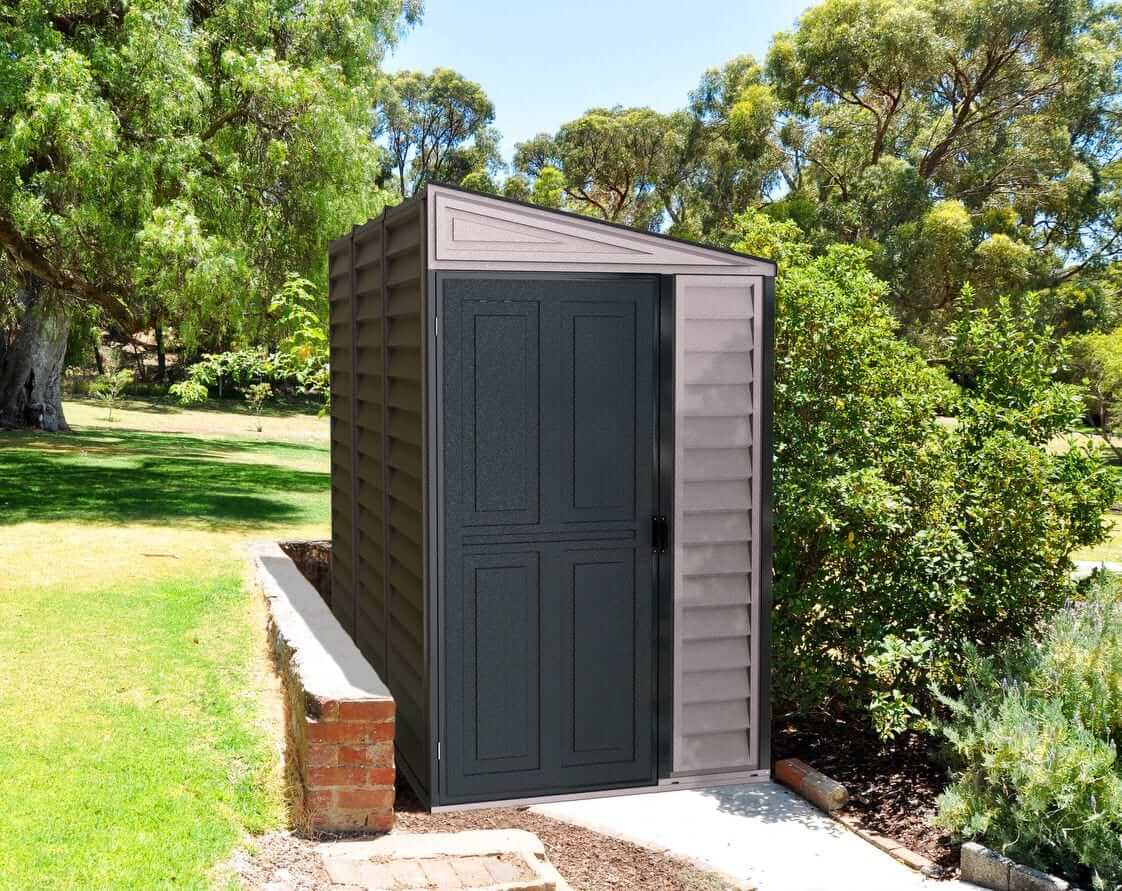 Duramax 4x8 SideMate Plus w/ Foundation Backyard Storage Shed 36625