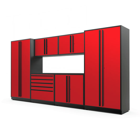 Proslat FusionPlus 13 ft set - MAX Powder Coated Red/Black 50467K