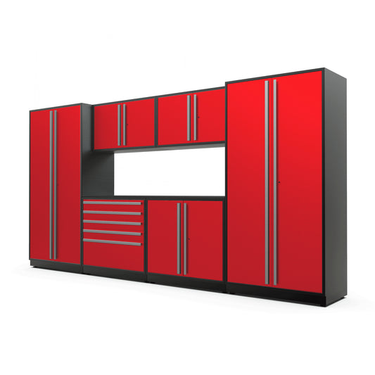 Proslat FusionPlus 13 ft set - MAX Powder Coated Red/Silver 50465K