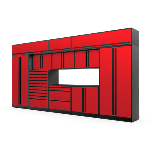 Proslat FusionPlus 16 ft set - TOOL - Overheads Powder Coated Red/Black 50719K
