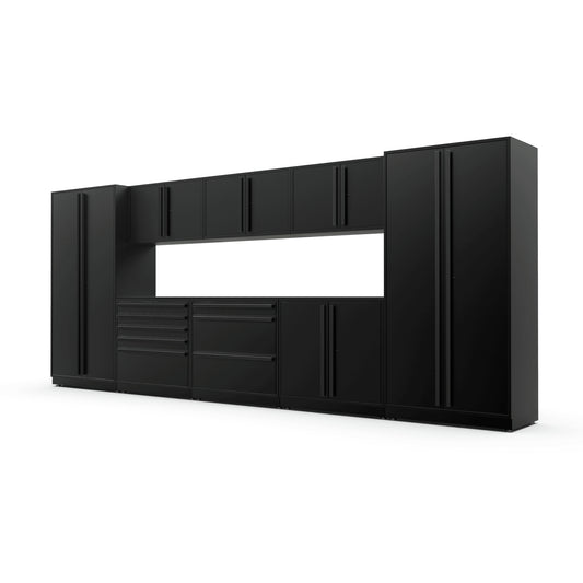 Proslat FusionPlus 16 ft set - MAX Powder Coated Black/Black 50771K