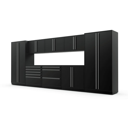 Proslat FusionPlus 16 ft set - MAX Powder Coated Black/Silver 50769K