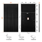 RICH SOLAR Mega 250 Pro Onyx 250W 24V Off-Grid Solar Panel