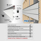Proslat PROCORE 8' x 4' PVC Wall Panels & Trims - Gray 87779