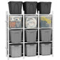 Proslat Bin Warehouse Rack - 12 Totes Compact 65003